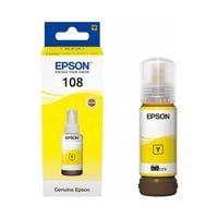 Tusz Epson 108 EcoTank Yellow C13T09C44A)