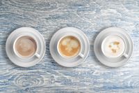 FOTOTAPETA kuchenna KAWA Z PIANKĄ FILIŻANKI KAWA