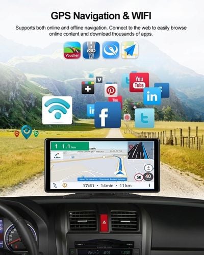 CAMECHO Android 13 Carplay 8 rdzeni 2G+32G ekran WiFi FM AUX kamera cofania na Arena.pl