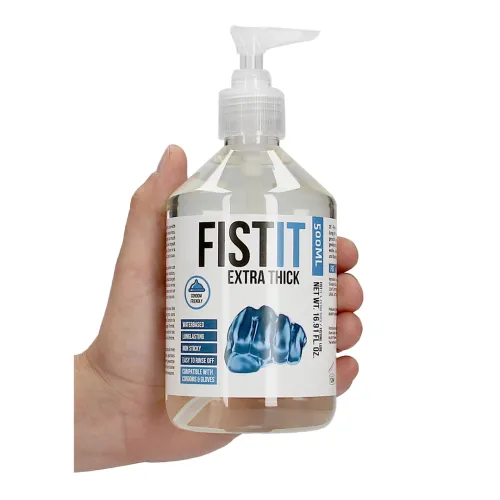 shots fist it water-based gęsty żel intymny 500 ml, bezbarwny na Arena.pl