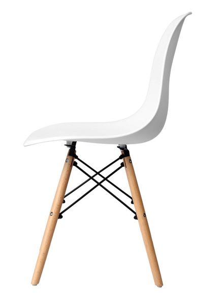Krzesło nowoczesne Paris DSW białe zdjęcie 7