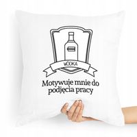 Poduszka Budowlańca Majstra Wóda Motywuje Do Pracy Z Nadrukiem Ze Zdjęciem