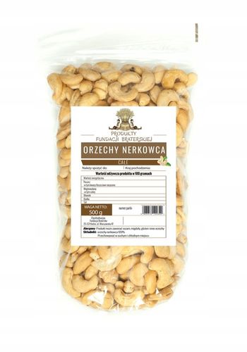 DUŻY ZESTAW ORZECHÓW 3x500 OD FUNDACJI BRATERSKIEJ na Arena.pl