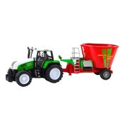 TRAKTOR ROLNICZY FARMERSKI Z PRZYCZEPĄ
