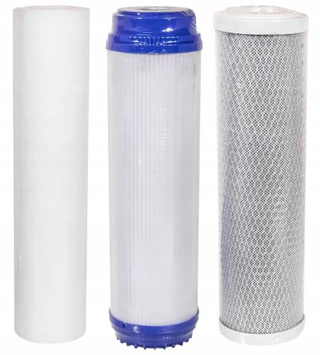 FILTR DO WODY WSTĘPNY KORPUS OBUDOWA FI 1'' GW 3-STOPNIOWY + WKŁADY na Arena.pl