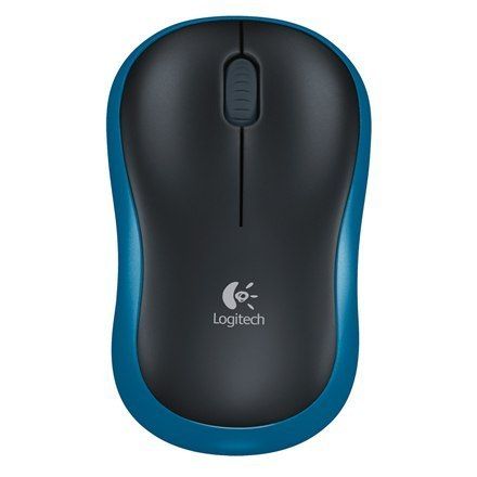 Logitech Mouse M185 Wireless, Blue/ black na Arena.pl
