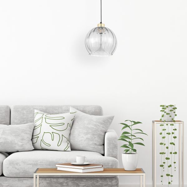 DEVI TRANSPARENT LAMPA WISZĄCA 1 PŁ 250 zdjęcie 2