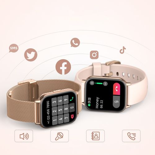 NAIXUES SMARTWATCH ZEGAREK DAMSKI Połączenie Bluetooth 1.85''AMOLED HD IP68 na Arena.pl