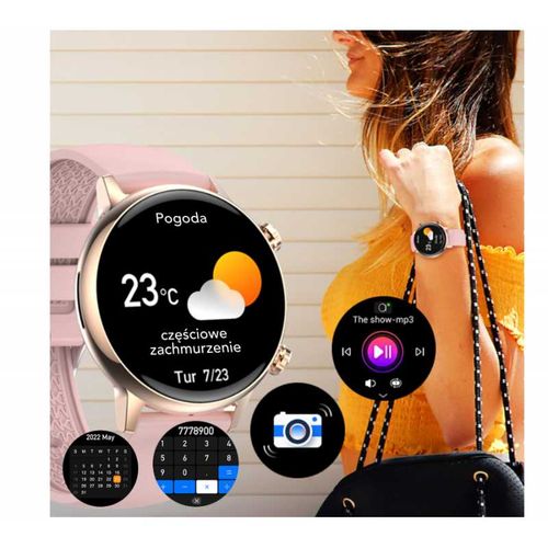 Smartwatch niktrade 10143 czarny na Arena.pl