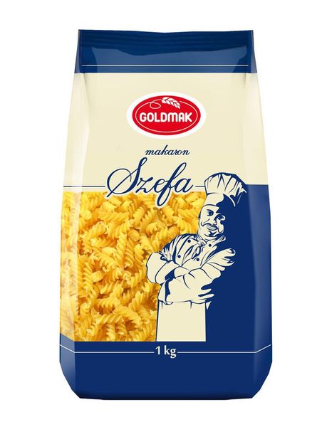 Makaron Goldmak szefa świderek 1kg zdjęcie 1