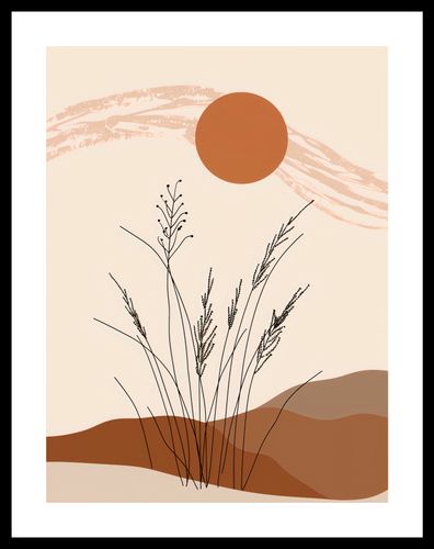 Plakat 30x40cm Złote Źdźbła na Arena.pl