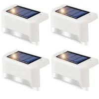 4x lampka lampa solarna krawędziowa schody balustradę ogrodowa taras balkon