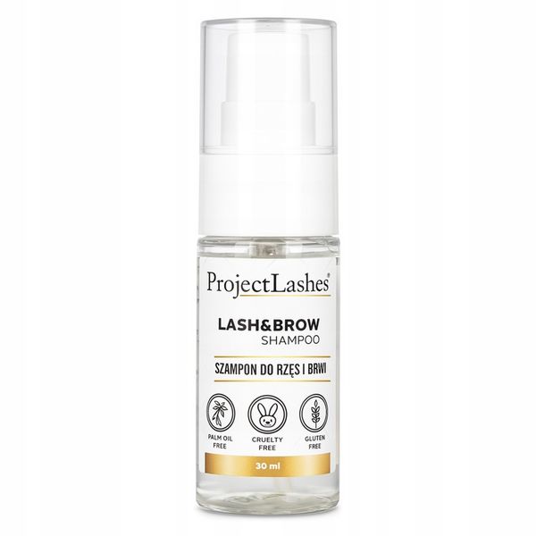 SZAMPON DO RZĘS I BRWI ProjectLashes 30 ml łagodny zdjęcie 3