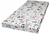 MATERAC PIANKOWY 60x120cm dziecięcy DO ŁÓŻECZKA pokrowiec BAWEŁNA 129