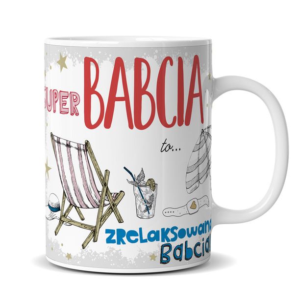 kubek premium dbd babcia | q 993 zdjęcie 1