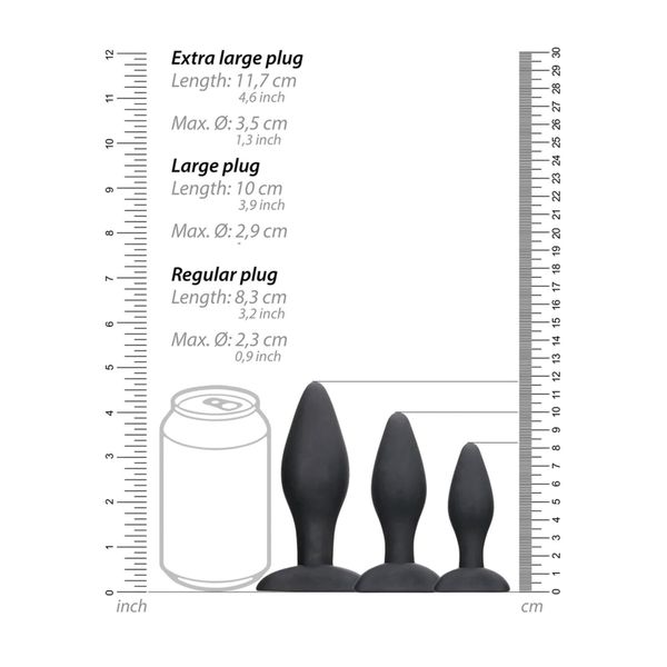 Apex - Butt Plug Set zdjęcie 6