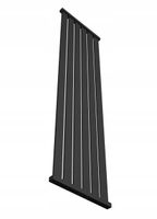 Grzejnik dekoracyjny LOTUS 160x45 CZARNA STRUKTURA