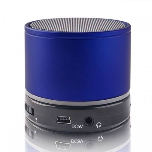 Głośnik bluetooth MP3 radio AUX niebieski na Arena.pl