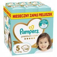 Pampers Premium Care 5 148 szt. 11-16 kg Pieluszki