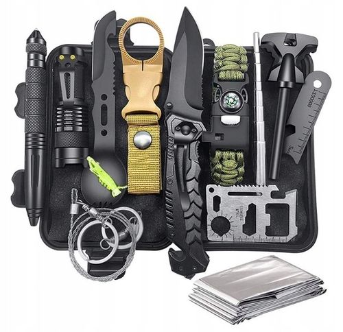 WOJSKOWY MEGA ZESTAW XXL Survivalowy PRZEŻYCIA na Arena.pl