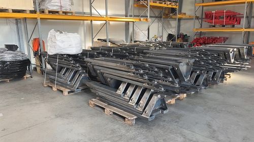 MADE IN POLAND POLSKI PALECIAK 120x55cm 2.5t RĘCZNY WÓZEK PALETOWY 2500K na Arena.pl