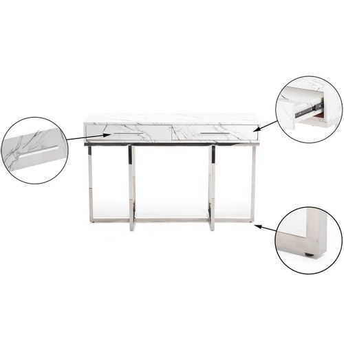 Konsola z szufladami Sanko Silver Light na Arena.pl