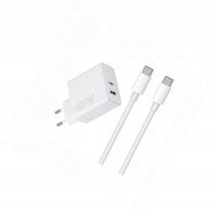 Szybka ładowarka 45W z kablem 1m 2 wejścia do Huawei Nova 12 SE