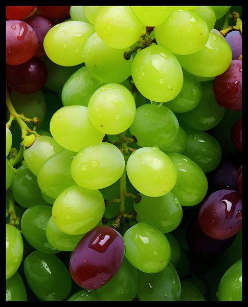 Plakat 40x50cm Winogronowy Kalejdoskop zdjęcie 2