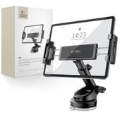 tech-protect v4 universal windshield & dashboard car mount for tablet black