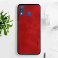 Etui AIORIA Vintage LEATHER do Samsung Galaxy A40 czerwony