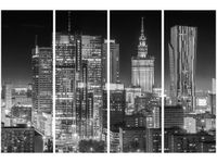 120CM 80 OBRAZ 4 ELEM WARSZAWA ŚCIENNY