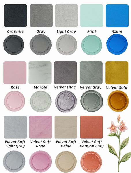 Mata gniazdko 120cm dla Dziecka, Marmur zdjęcie 6