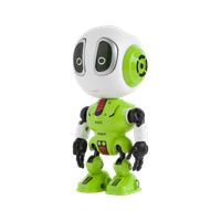 Robot VOICE BLUE mówi powtarza świeci Rebel