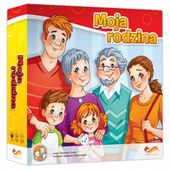 Moja Rodzina Gra planszowa Fox Games Dzieci +3 lat nagrody przedszkole