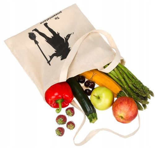 Bawełniana torba typu shopper bag na Arena.pl