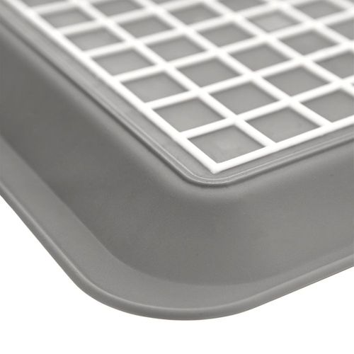 Taca do serwowania szara 33x23 cm na Arena.pl