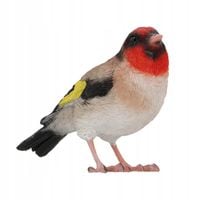 FIGURKA OGRODOWA dekoracyjna PTAK ptaszek Szczygieł ozdoba do ogrodu 12x9cm