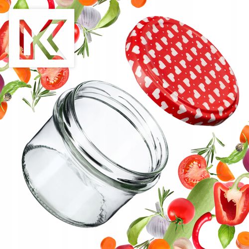 50x Słoiki 235ml + Wieczko fi82 Na Dżem Pasztet na Arena.pl