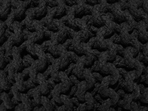 Puf 40 x 25 cm czarny CONRAD na Arena.pl