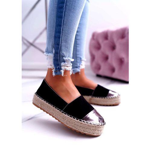 Espadryle Damskie Czarne Platforma Ringer r.39 na Arena.pl