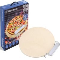 Kamień do pizzy 34 cm z rusztem KORDIERYT do piekarnika i grilla