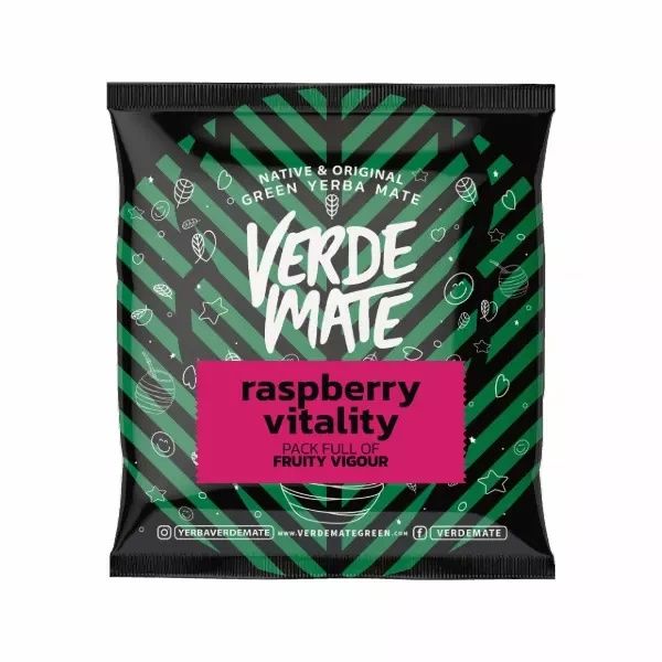 Verde Mate Green Raspberry Vitality 50 g zdjęcie 1