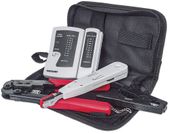 INTELLINETZESTAW NARZĘDZIOWY INSTALATOR ZACISKARKA ŚCIĄGACZ LSA TESTER