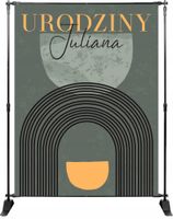 TŁO ścianka FOTO na urodziny personalizowana