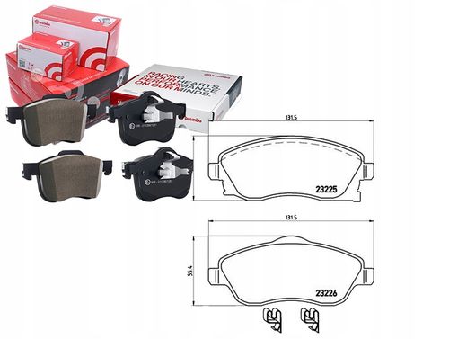 KLOCKI HAM OPEL CORSA D BREMBO na Arena.pl