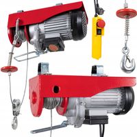 WYCIĄGARKA WCIĄGARKA ELEKTRYCZNA LINOWA 500KG 230V 1020W 12M Z PILOTEM