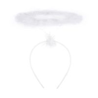 Opaska na głowę aureola biała anioł przebranie