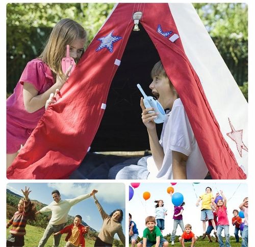 Walkie Talkie dla Dzieci Krótkofalówki Zestaw 2 szt. Zasięg Duży Łoki Toki na Arena.pl