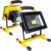 LAMPA LED WARSZTATOWA AKUMULATOROWA I SIECIOWA ROBOCZA LAMPKA 1800lm 20W