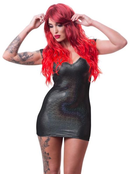 Wig Red Wavy Long zdjęcie 5